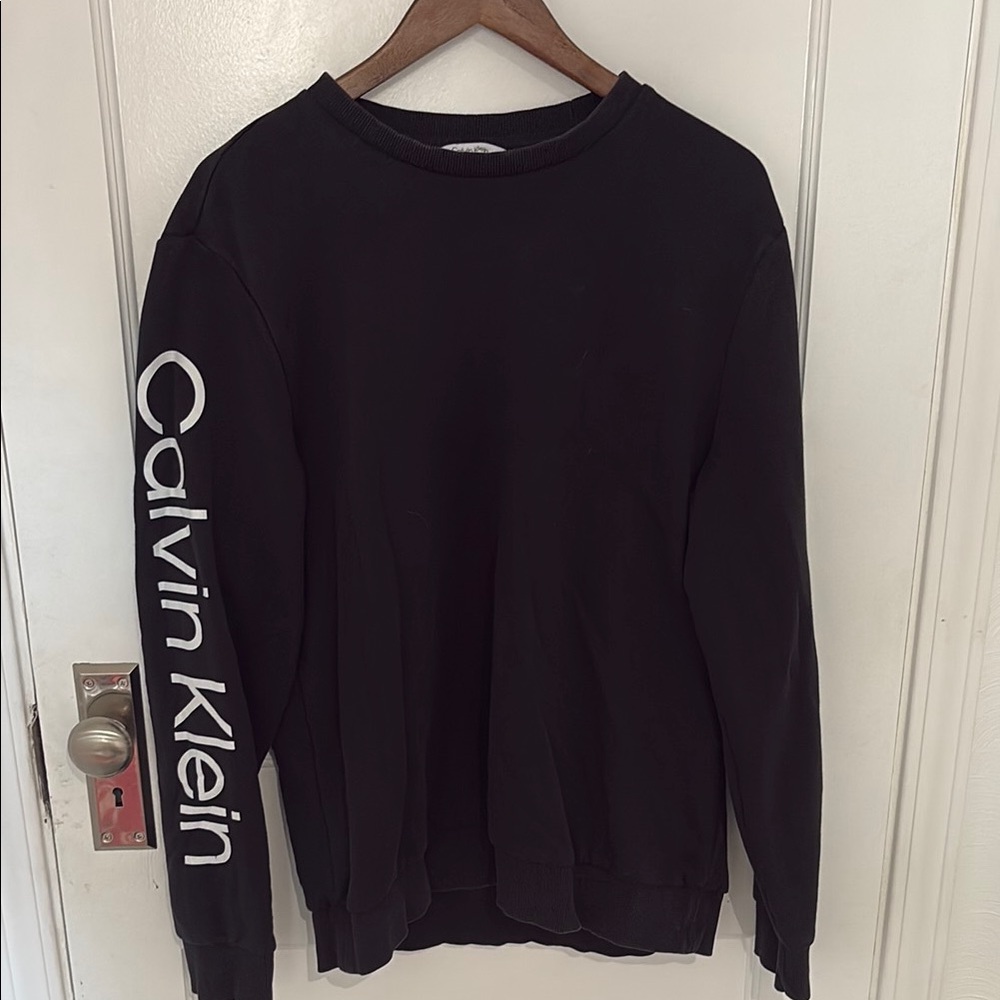 Calvin Klein Black Crewneck Sweater